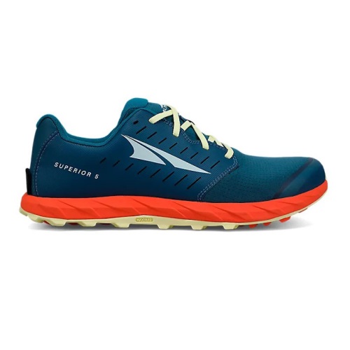 Chaussure Trail Altra Superior 5 Homme Bleu [FQWBM]